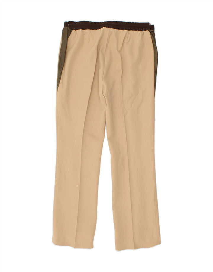 VINTAGE Womens Straight Casual Trousers W32 L25  Beige Vintage Vintage and Second-Hand Vintage from Messina Hembry 