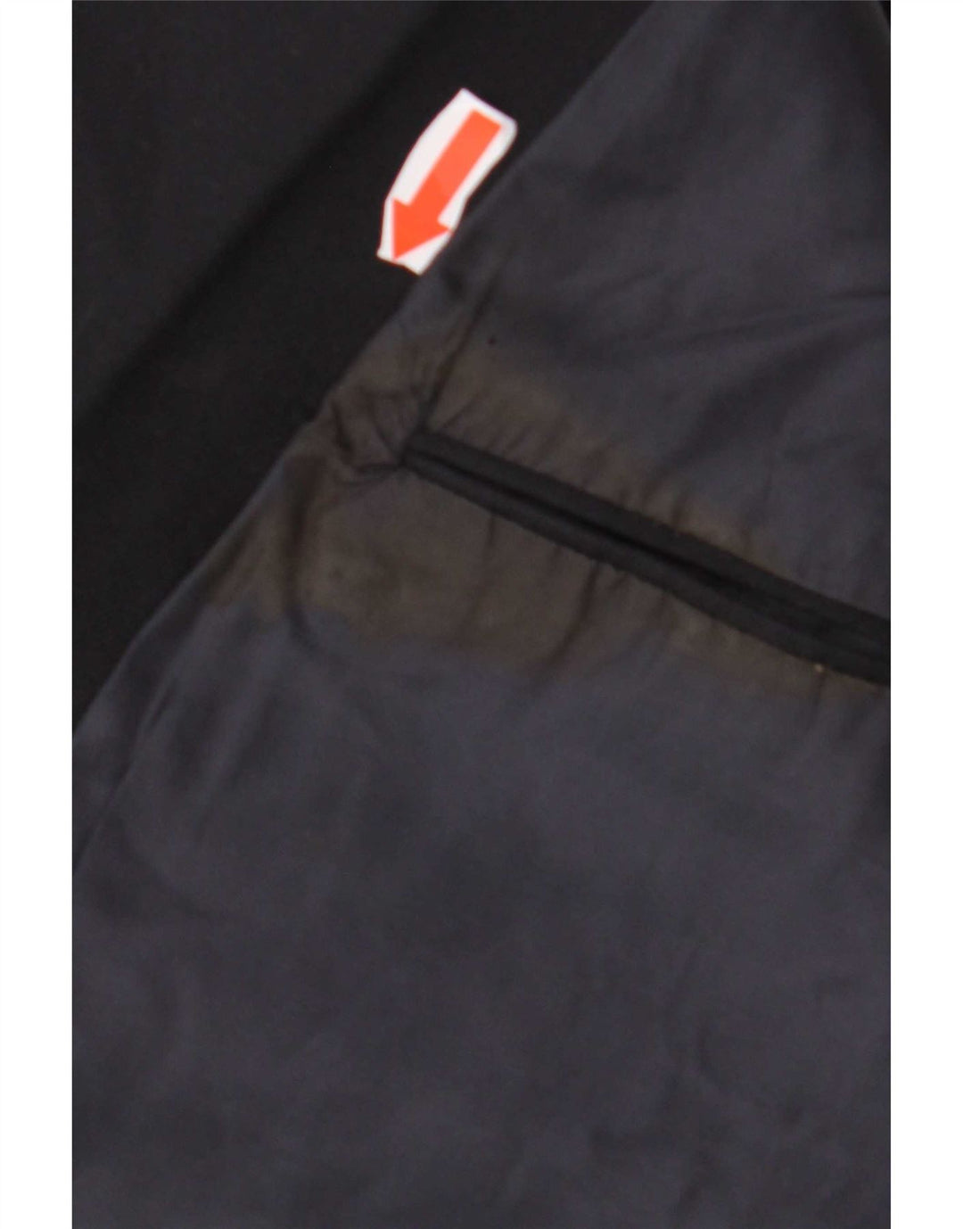 Jaqueta blazer masculina St Michael com peito duplo UK 38 Lã azul marinho médio