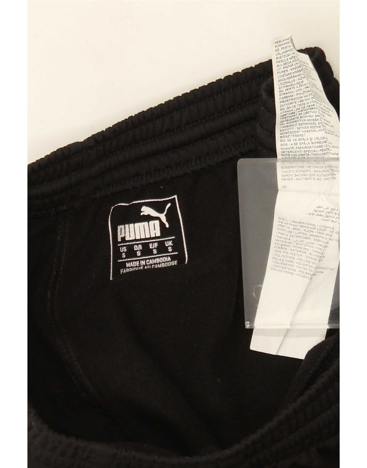 Calça de treino masculina Puma Joggers pequeno poliéster preto