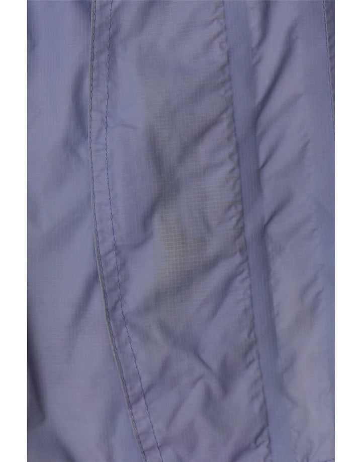 Jaqueta de chuva feminina com capuz grande Berghaus Reino Unido 12 nylon roxo médio