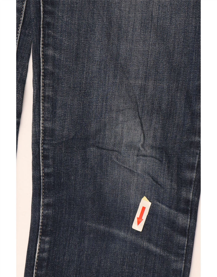 Calça jeans feminina LEVI'S Demi Curve Skinny W27 L32 azul marinho algodão
