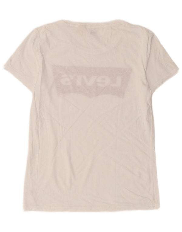 Camiseta feminina Levi's Graphic UK 6 XS Branco
