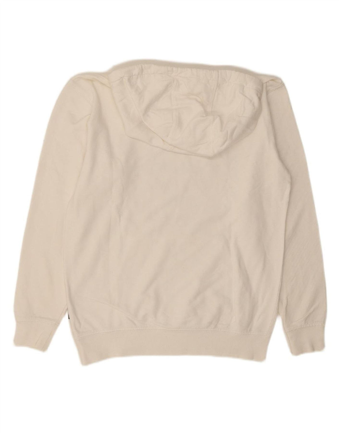 VANS Mens Graphic Hoodie Jumper XS Branco