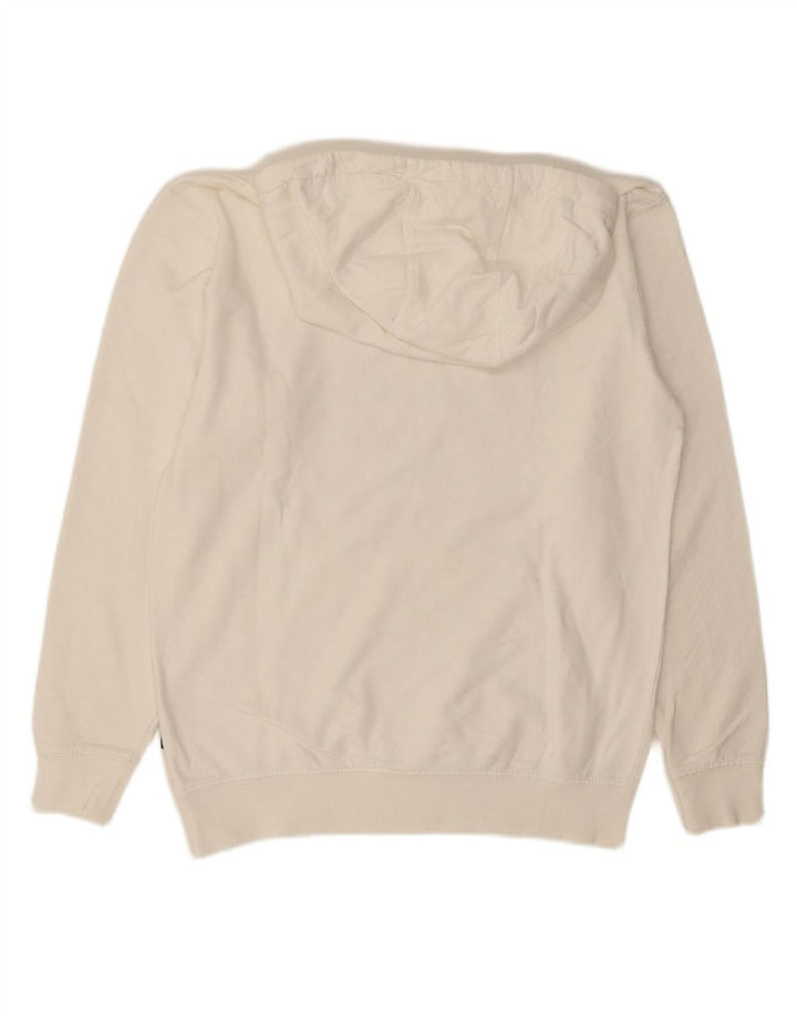 VANS Mens Graphic Hoodie Jumper XS Branco