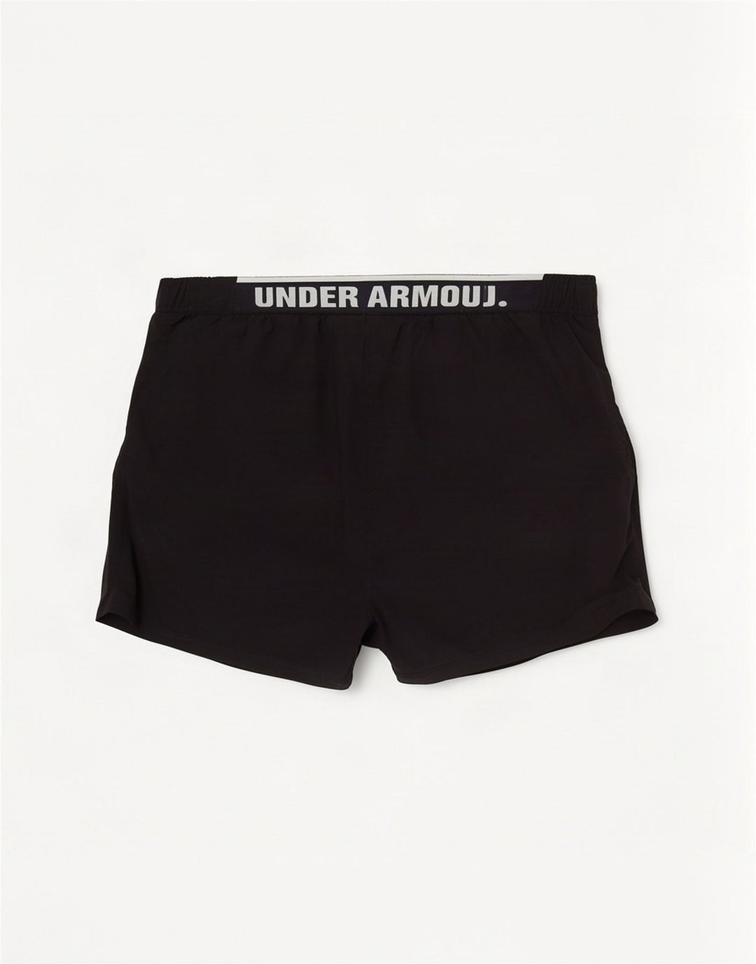 Shorts esportivos gráficos masculinos Under Armour médio preto