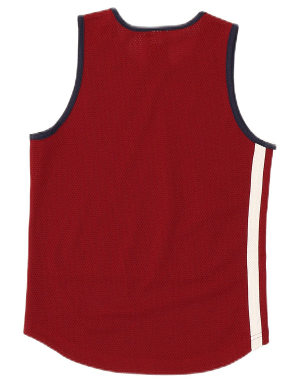 Colete gráfico Adidas Boys Cleveland Cavaliers Top 11-12 anos Borgonha