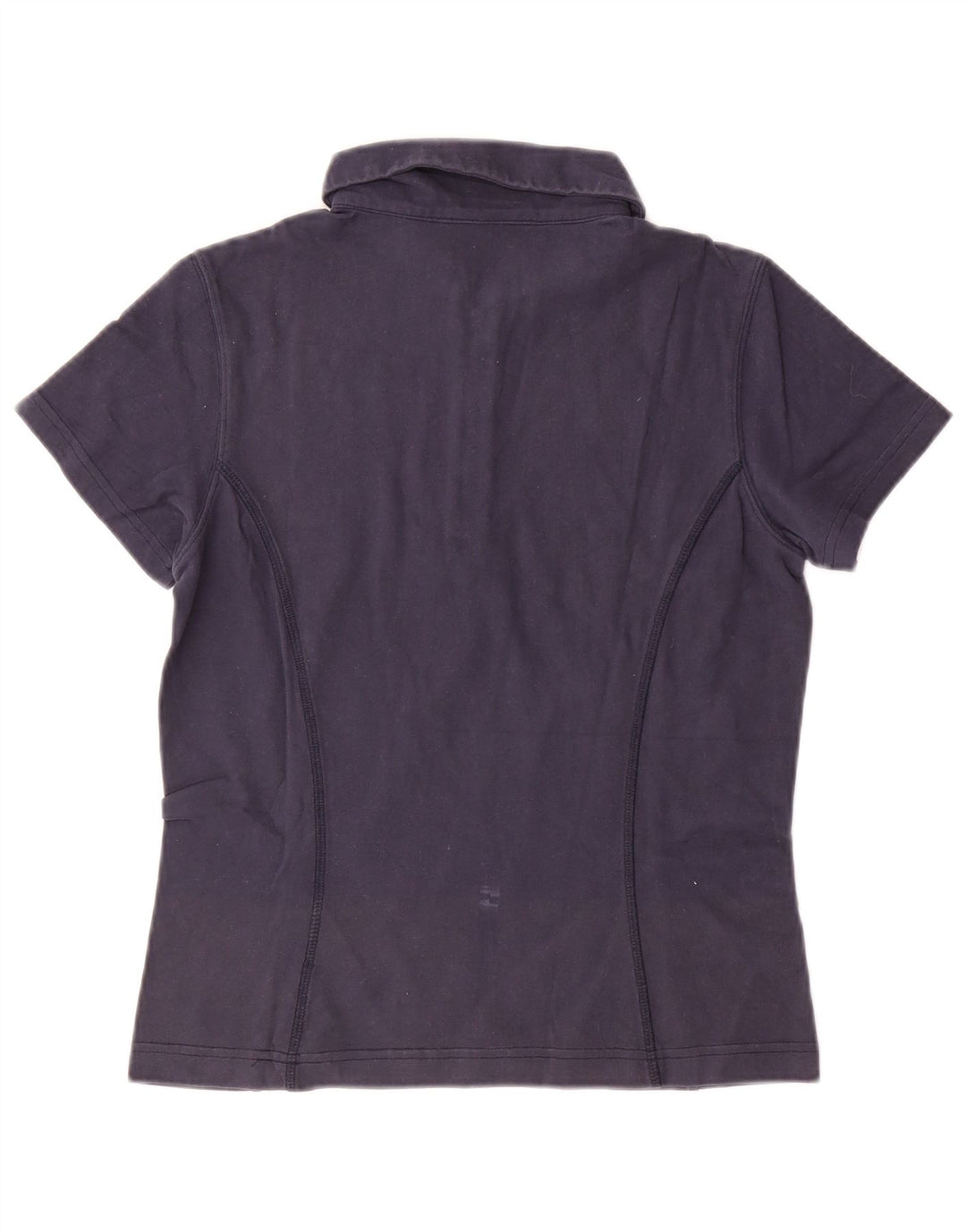 Polo feminino Helly Hansen Reino Unido 10 pequeno algodão azul marinho