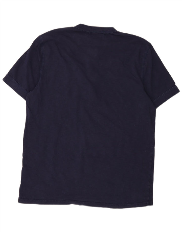 Camiseta masculina Calvin Klein Jeans grande azul marinho