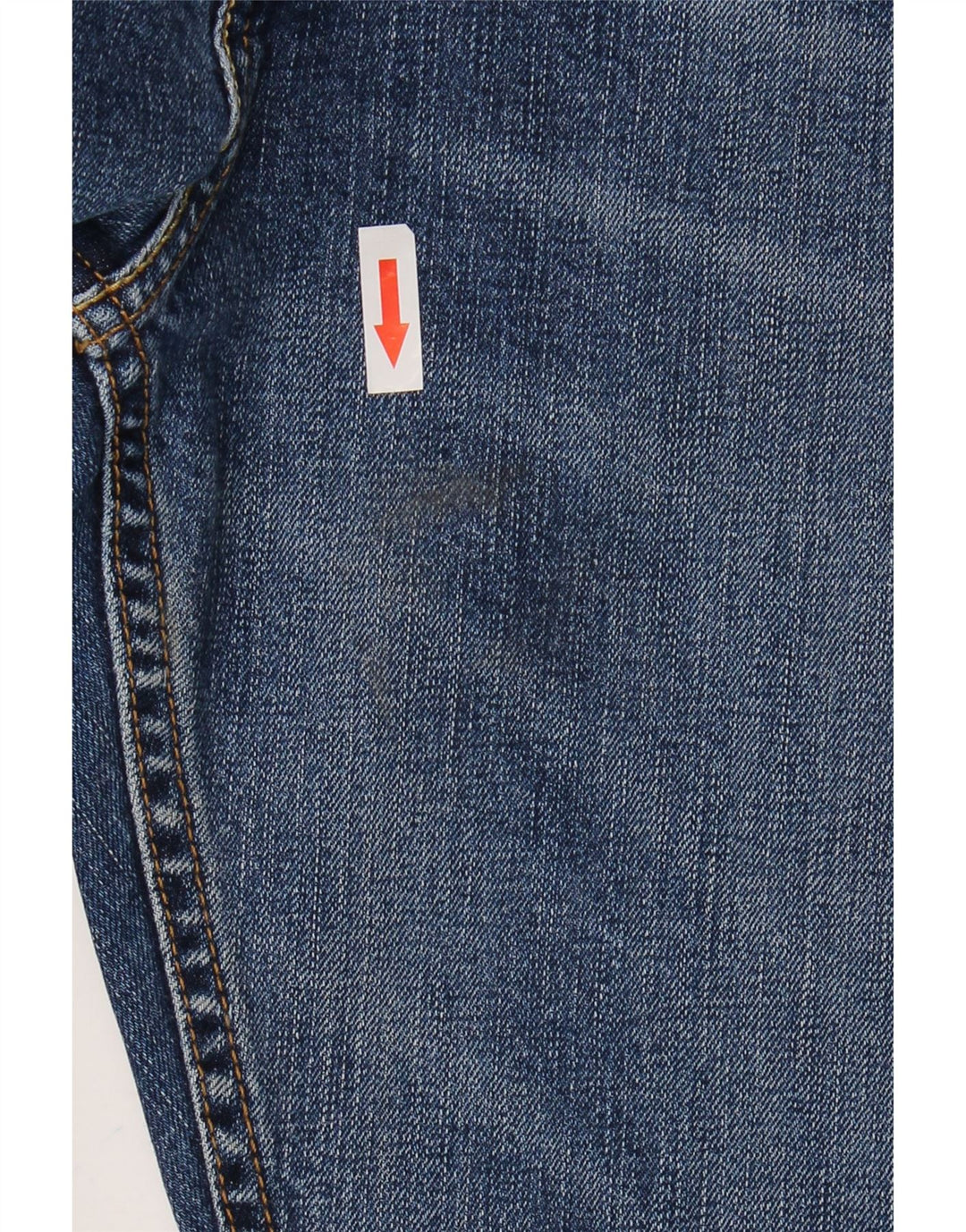 Levi's Masculino 518 Straight Jeans W38 L29 Azul Algodão
