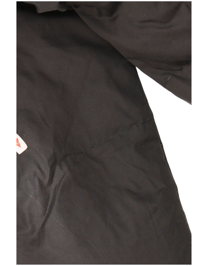 Jaqueta acolchoada com capuz masculina TIMBERLAND UK 38 poliéster preto médio