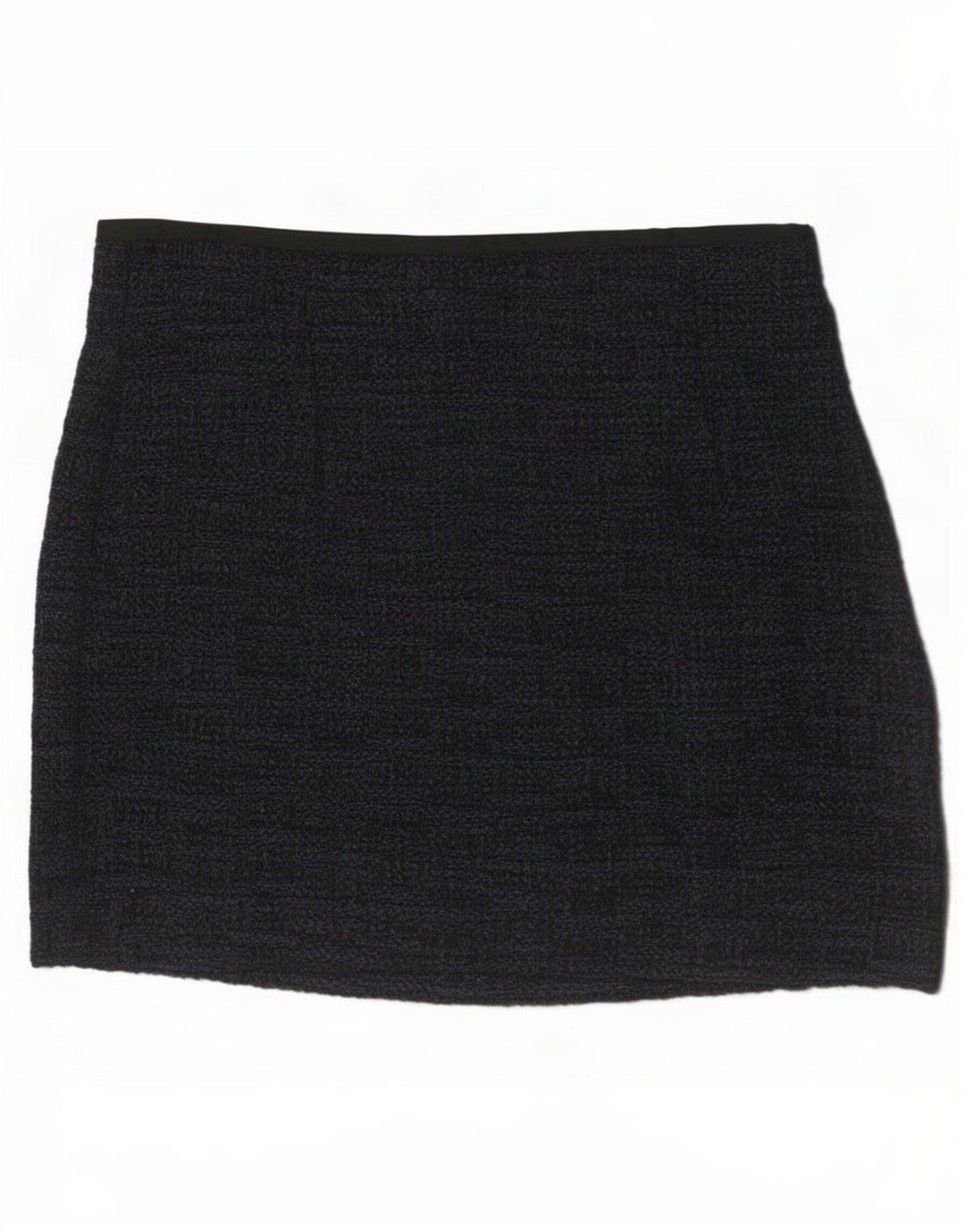 Mini saia feminina Zara pequena W26 preta