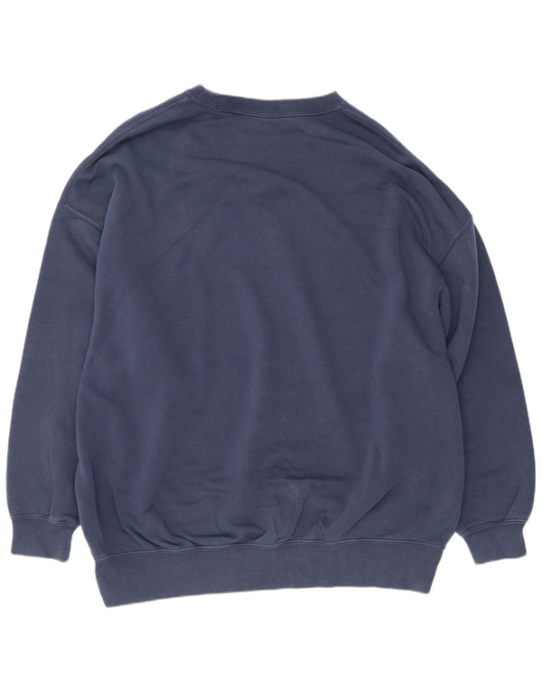 Moletom Nike masculino gráfico oversized Jumper XS azul marinho algodão