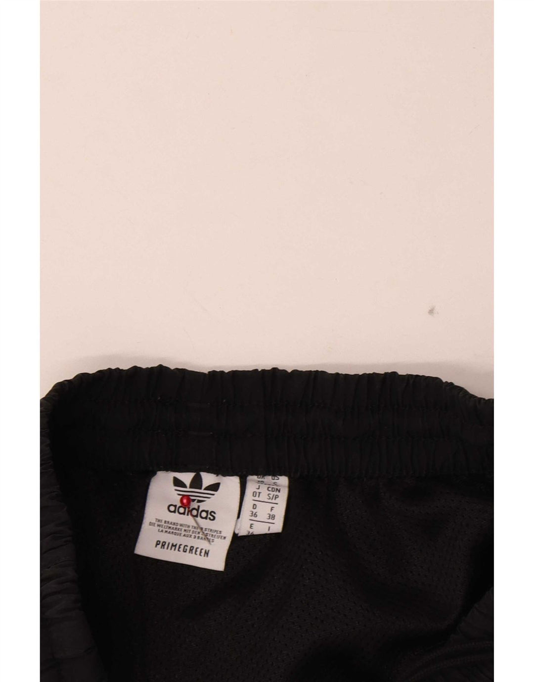 Shorts esportivos femininos Adidas UK 10 pequeno poliéster preto