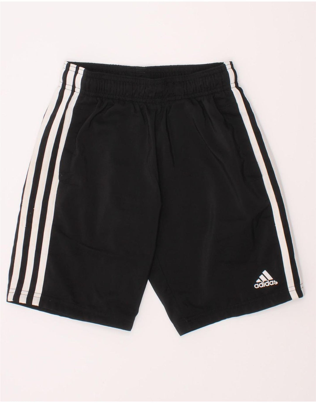 Shorts esportivos masculinos ADIDAS 7-8 anos preto poliéster