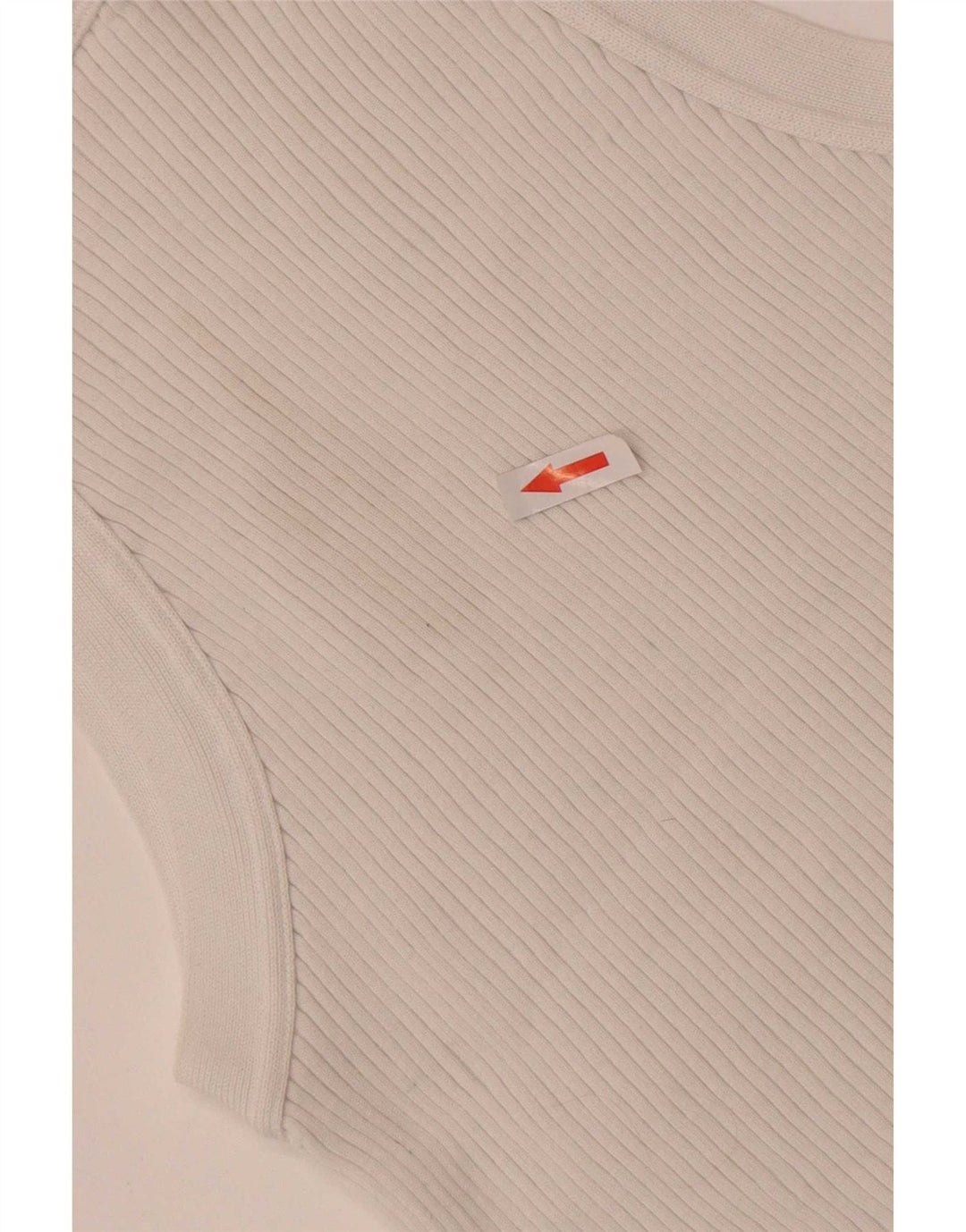 Top colete feminino Massimo Dutti UK 14 grande branco