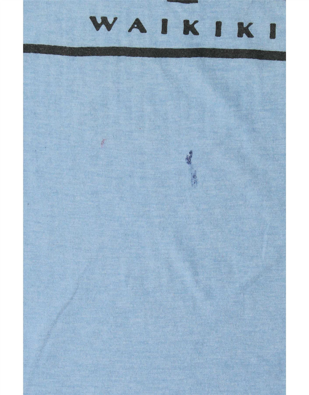 Camiseta gráfica masculina Billabong top pequeno algodão azul