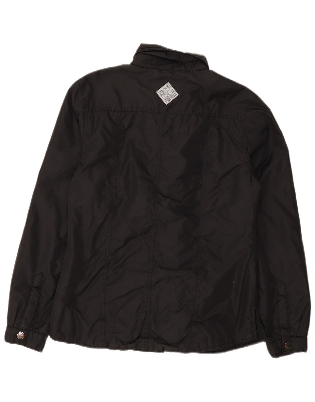 Jaqueta corta-vento feminina Tucano Urbano UK 14 médio preto nylon