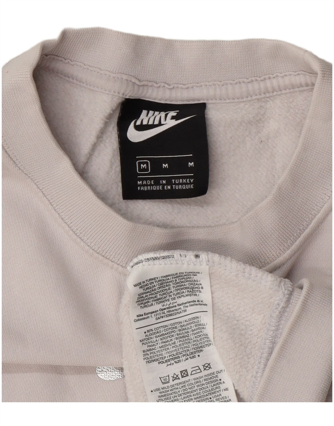 Moletom feminino Nike Jumper UK 14 médio multicolorido colorblock