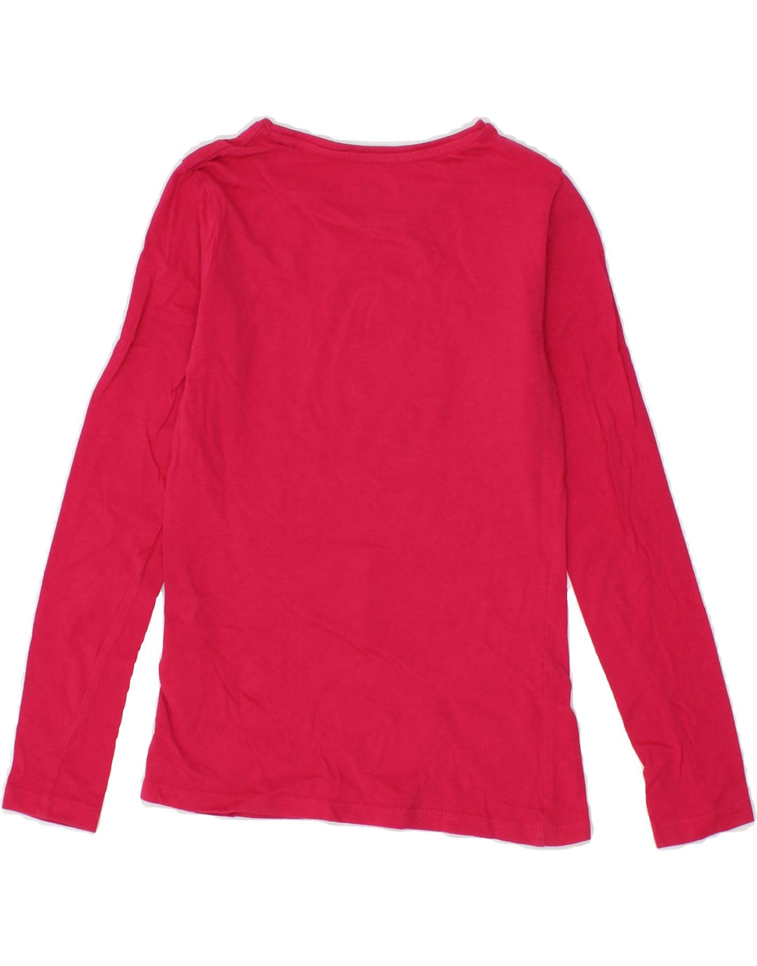 GUESS Girls Graphic Top Long Sleeve 7-8 Years Pink Cotton Vintage Guess and Second-Hand Guess from Messina Hembry 
