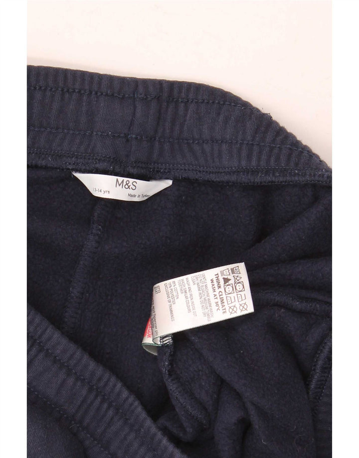 Marks & Spencer Boys Calças de treino Joggers 13-14 anos Azul marinho