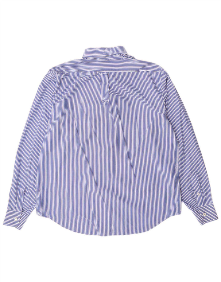 Camisa masculina Marina Yachting tamanho 43 listra azul grande