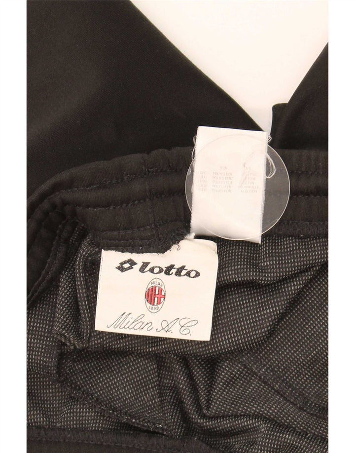 Calça de treino masculina Lotto Graphic UK 40/42 grande poliéster preto