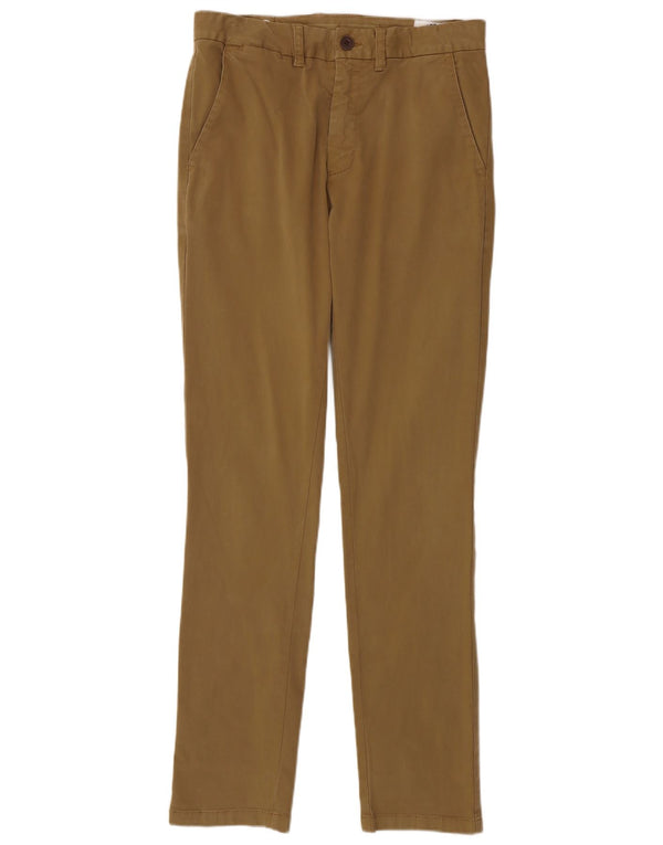 Calça Chino Slim Masculina Fat Face W32 L34 Algodão Bege