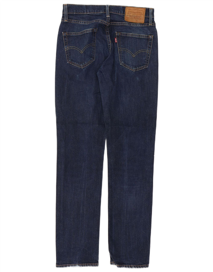 Jeans retos femininos LEVI'S W28 L32 algodão azul