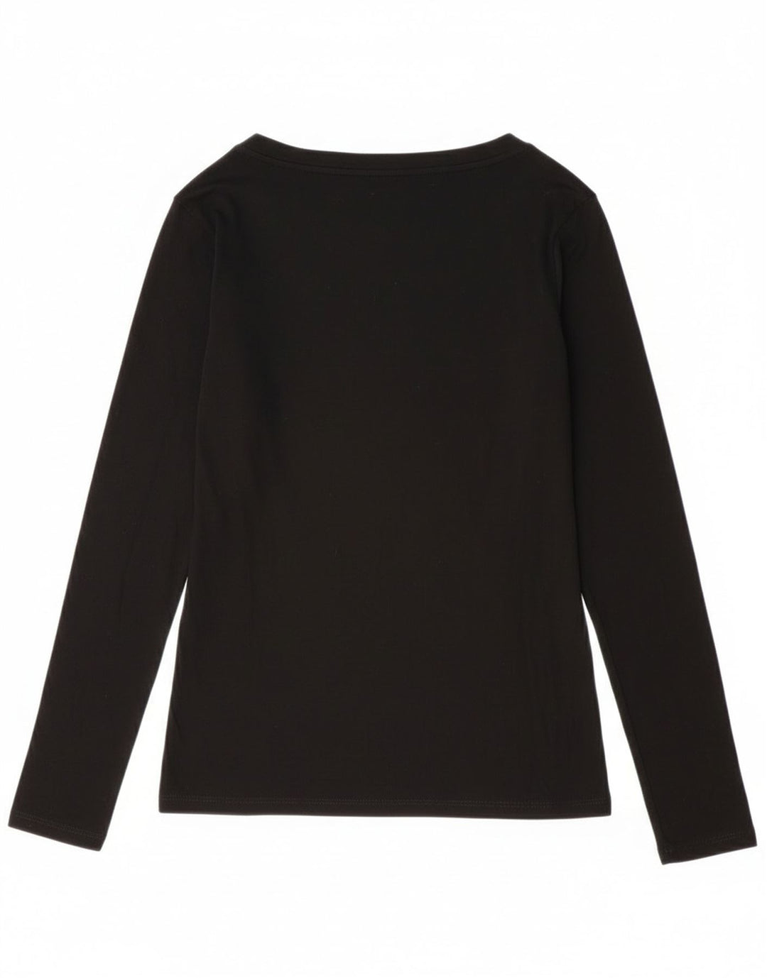 Top gráfico feminino Armani Exchange UK 8 pequeno logotipo preto