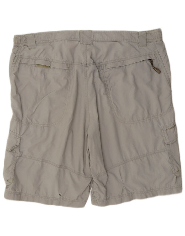 Shorts Columbia Masculino Titanium Cargo Grande W36 Cinza Poliamida