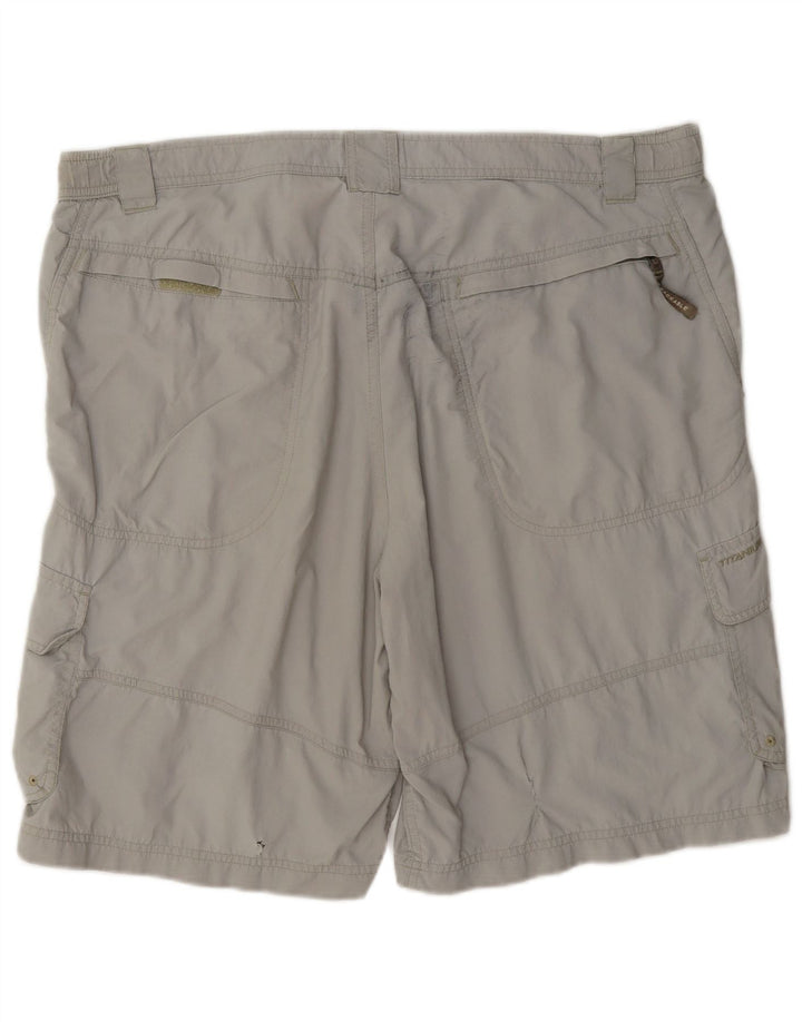 Shorts Columbia Masculino Titanium Cargo Grande W36 Cinza Poliamida