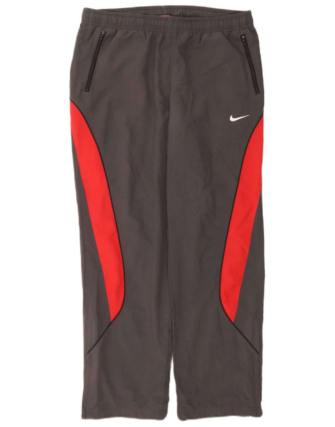 Calça de treino masculina Nike cinza médio colorblock