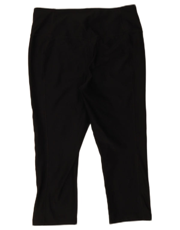 Leggings Nike Dri Fit Capri UK 14 Médio Preto Poliéster