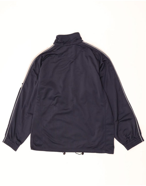Lotto Mens Treino Top Jaqueta Grande Azul Marinho Colourblock Poliéster
