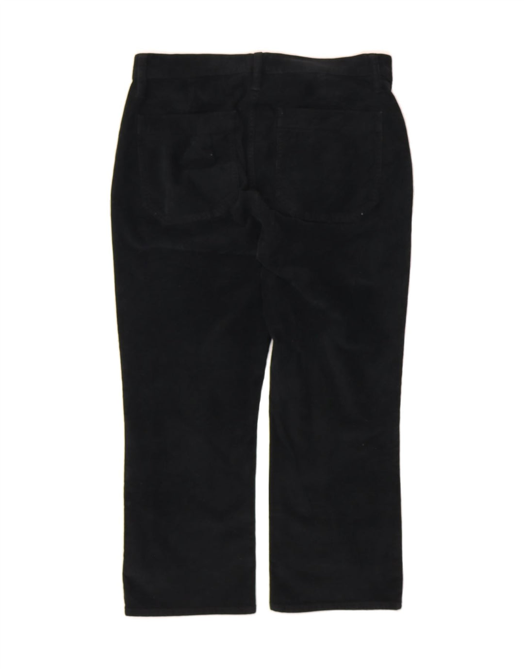 J. CREW Womens Crop Corduroy Trousers W30 L23 Black Cotton Vintage J. Crew and Second-Hand J. Crew from Messina Hembry 