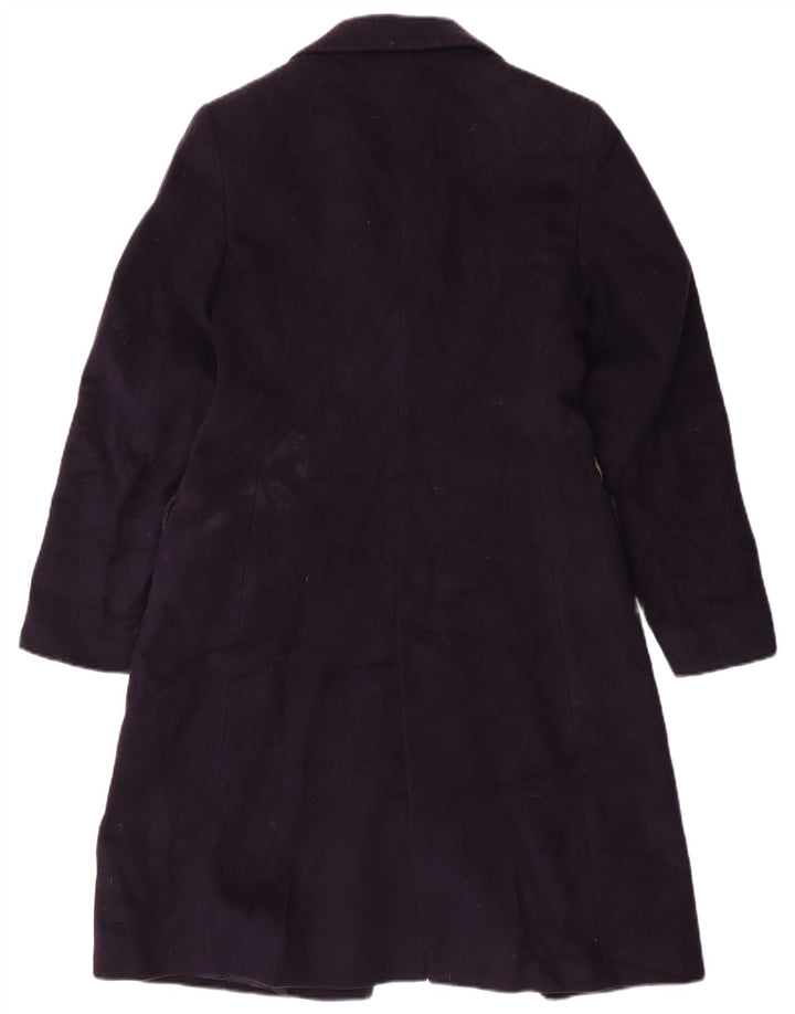 Sobretudo feminino Boggi UK 10 pequeno lã azul marinho