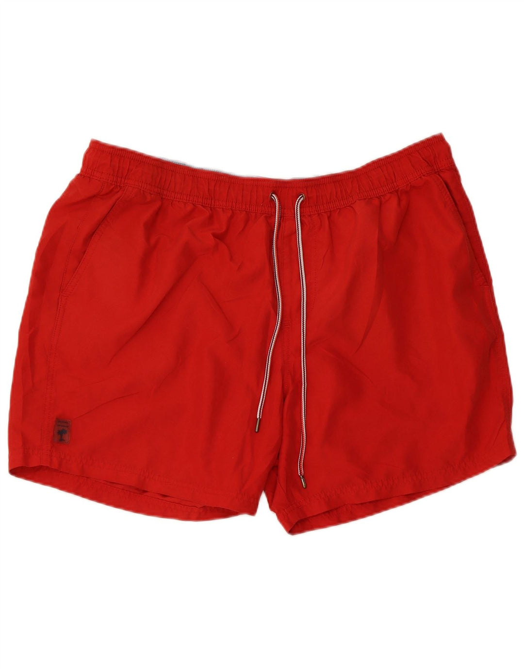 Shorts de natação masculino Marks & Spencer XL poliéster vermelho