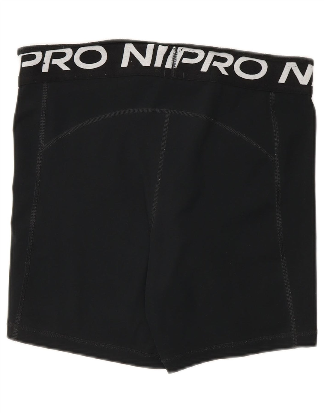 NIKE Womens Dri Fit Graphic Sport Shorts Médio Preto