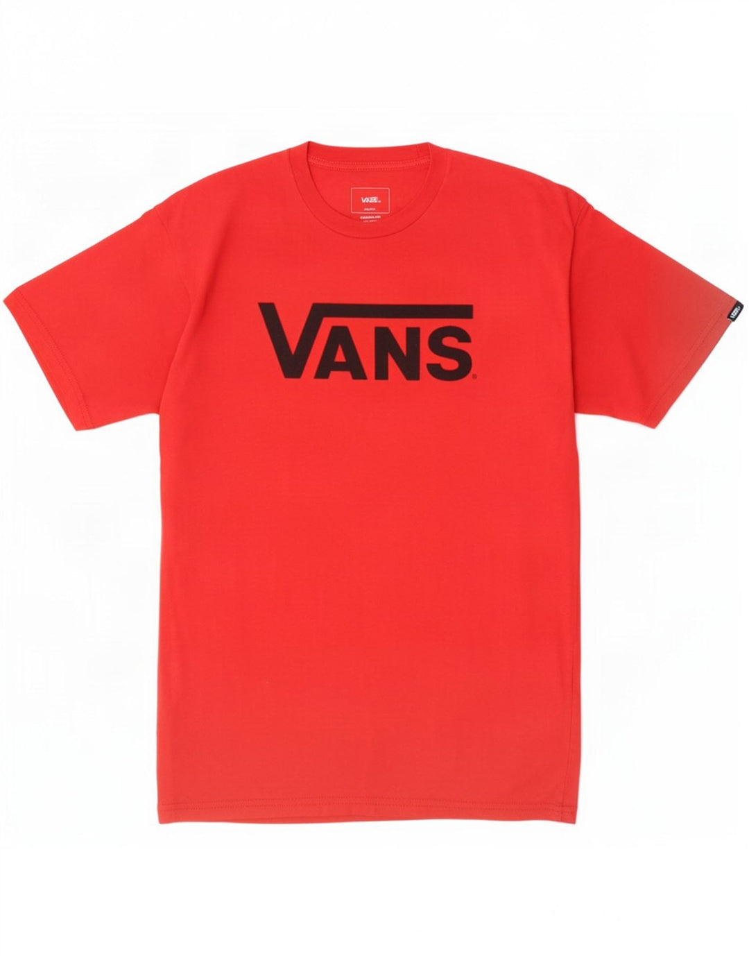 Camiseta Vans Masculina Classic Fit Graphic Top Médio Algodão Vermelho
