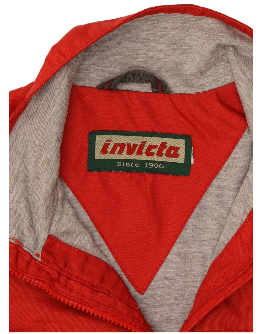 Jaqueta corta-vento masculina Invicta UK 36 pequena poliamida vermelha