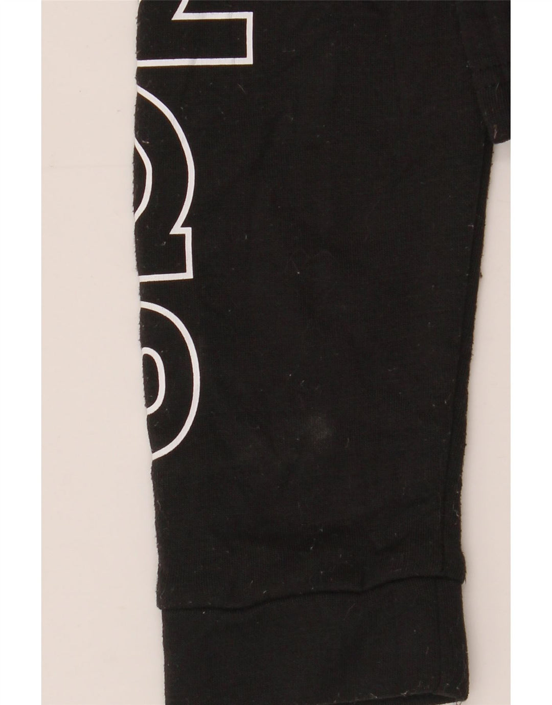 Adidas Womens Crop Graphic Crop Moletom Jumper UK 4/6 XS Preto Poliéster