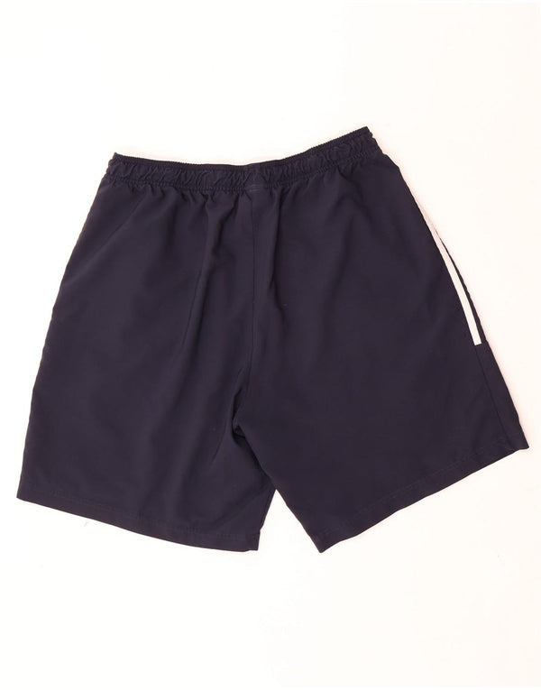 Shorts esportivos masculinos Adidas XL azul marinho poliéster