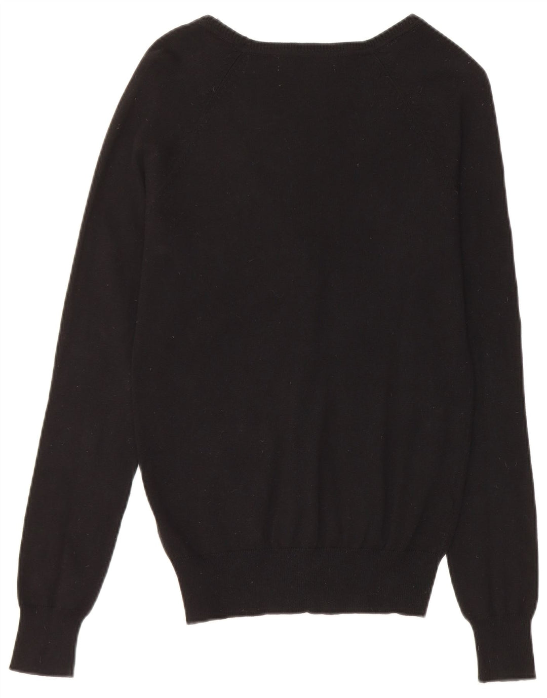 Suéter cardigã feminino Zara Reino Unido 12 algodão preto médio