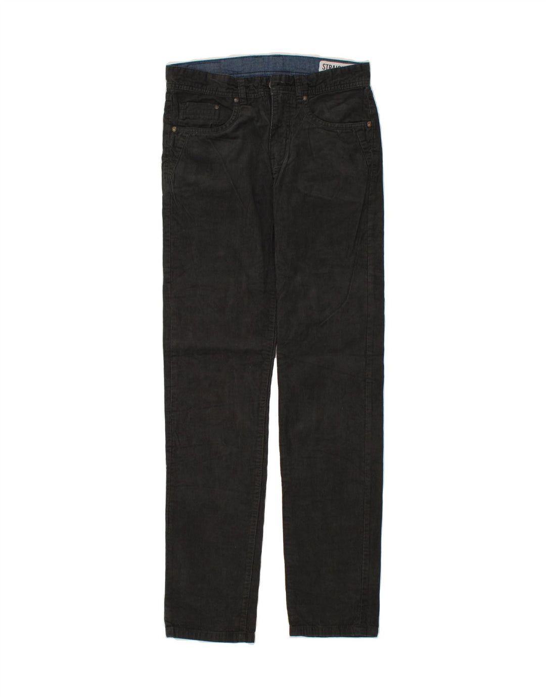 JULES Mens Straight Corduroy Trousers W27 L34  Grey Cotton Vintage Jules and Second-Hand Jules from Messina Hembry 