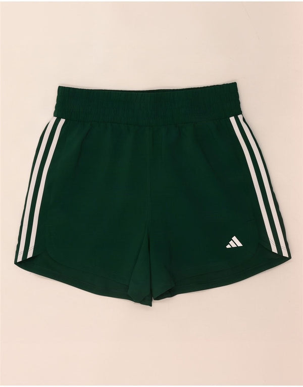 Adidas Mens Sport Shorts Poliéster Verde Médio