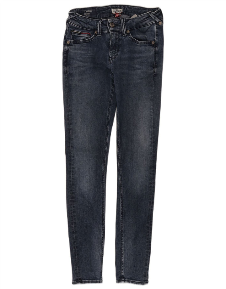 TOMMY HILFIGER Feminino Sophie Cintura Baixa Jeans Skinny W27 L30 Azul Algodão