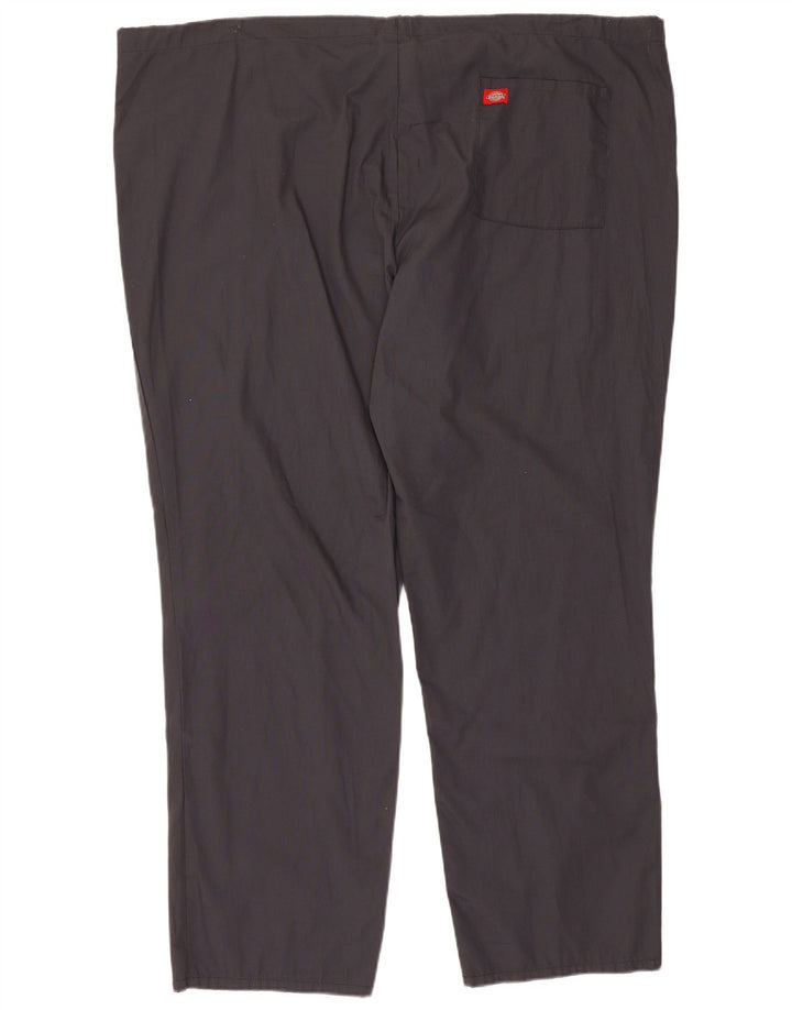 Calças casuais retas masculinas Dickies 2XL W50 L30 poliéster cinza