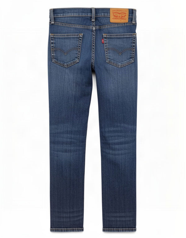 Calça jeans feminina Levi's 511 Slim W30 L30 azul algodão