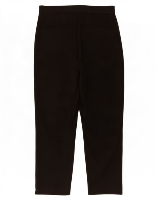 J. Crew Calça feminina Kate cortada EUA 8 médio W32 L25 algodão preto