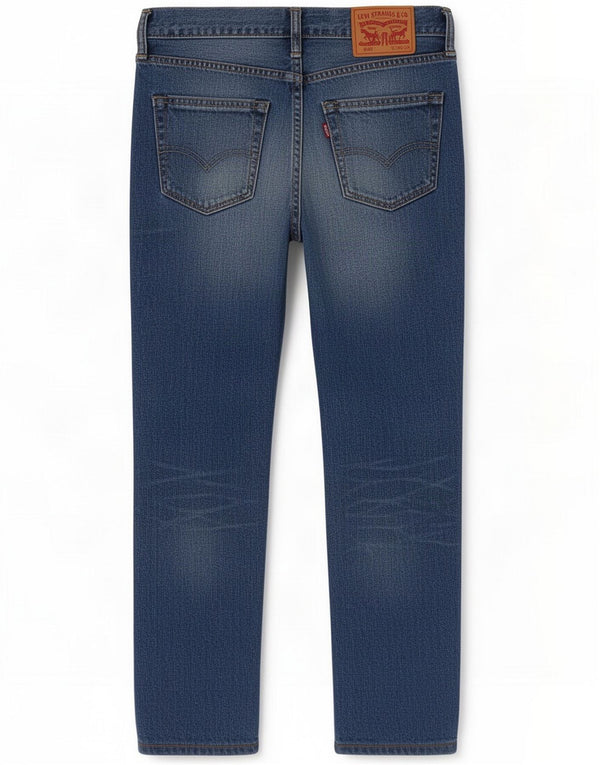 Levi's Mens 511 Cropped Slim Jeans W30 L26 Azul Algodão
